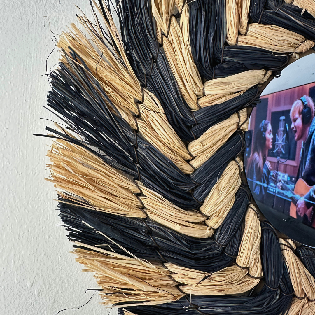 Espejo Boho Eclipse - Diámetro 50 cm