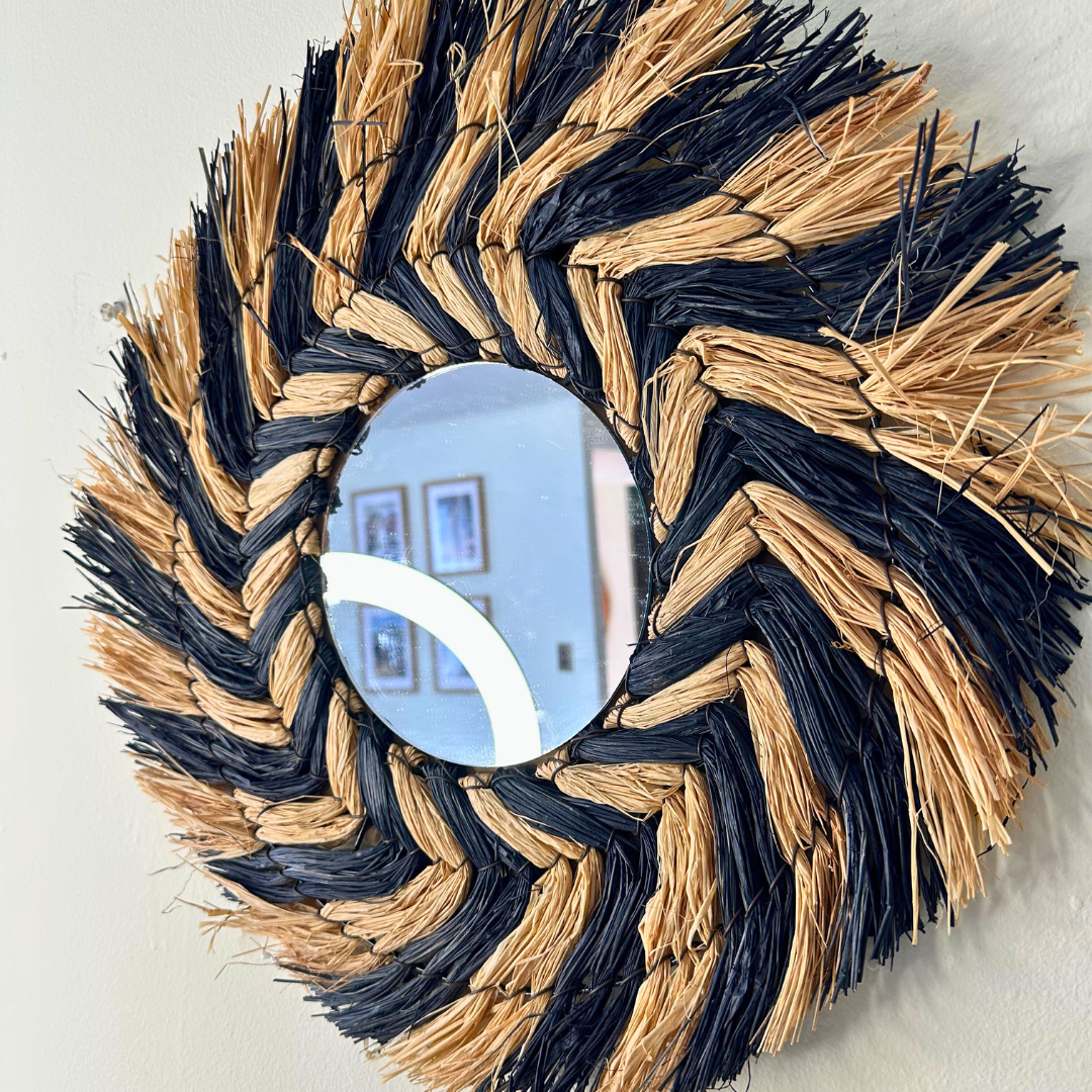 Espejo Boho Eclipse - Diámetro 50 cm