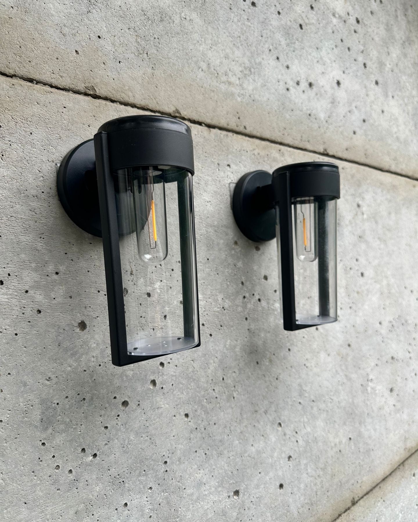 Set 2 Apliques Solares Radiant – Luz Cálida / Exterior / Decorativo IP65