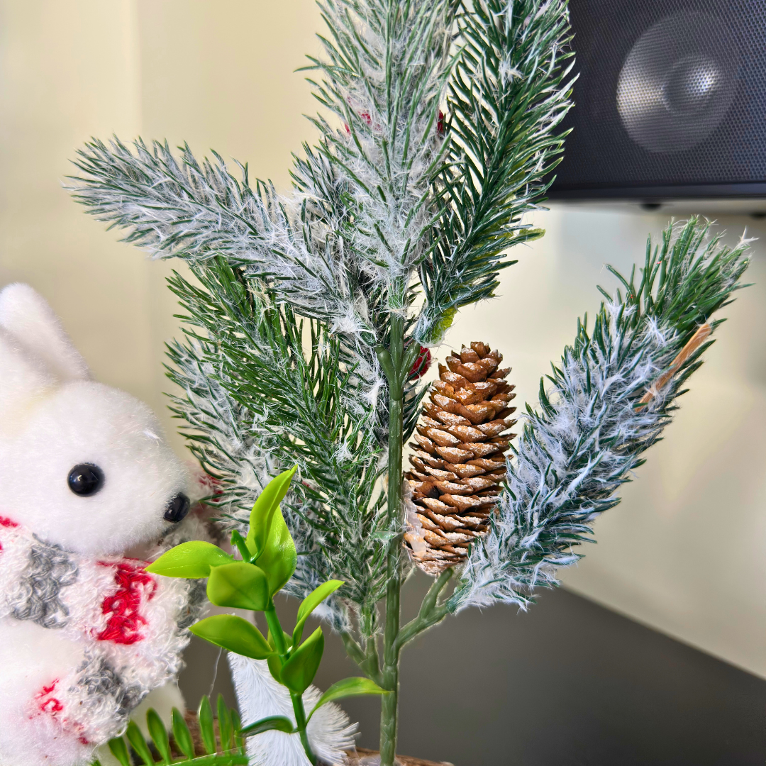 Ardilla Sueño de Invierno -  Decorativo Navideño