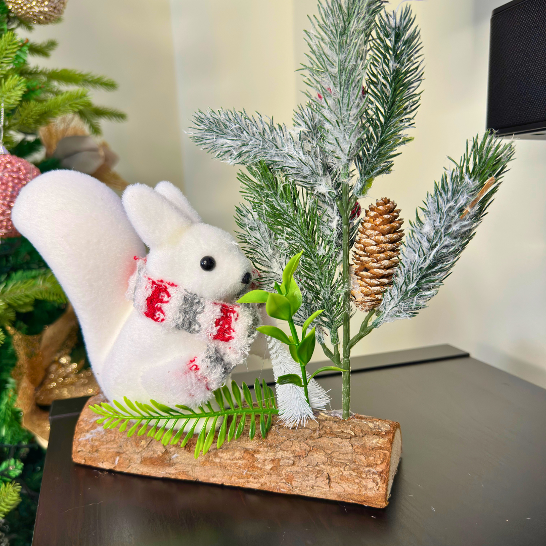 Ardilla Sueño de Invierno -  Decorativo Navideño