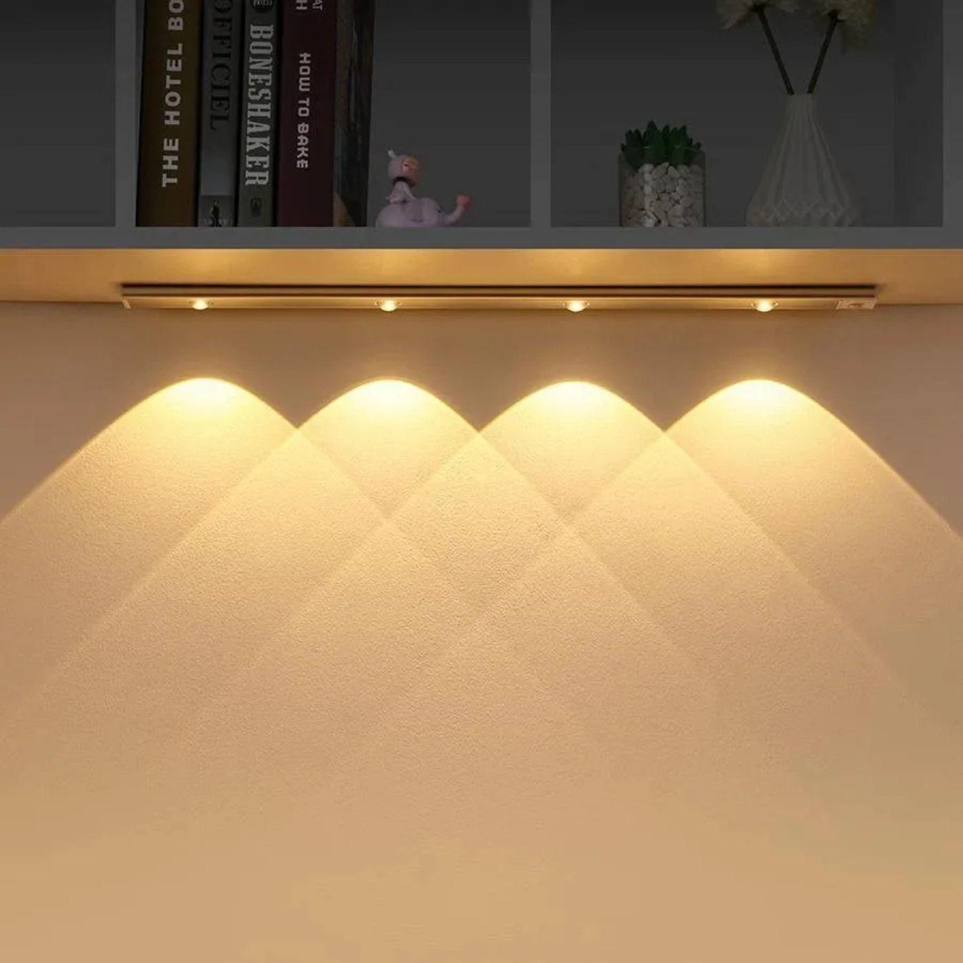 Barra con Sensor Inalámbrica - Luz Cálida o Fría o Neutra / USB