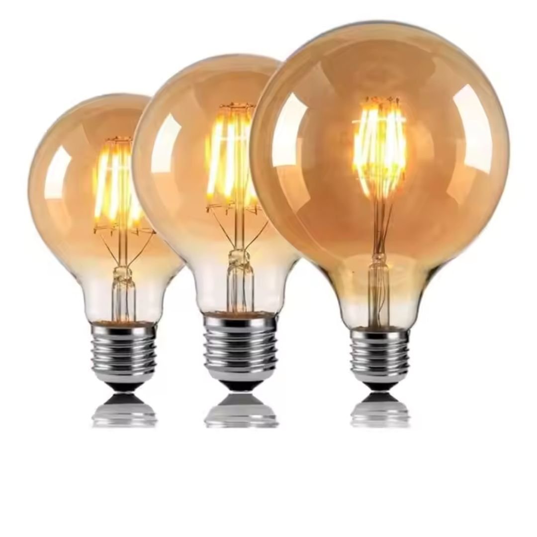 Ampolletas LED Decorativa 4W – Ámbar / Estilo Vintage / Rosca E27 - Disponible en Dreamy Home!