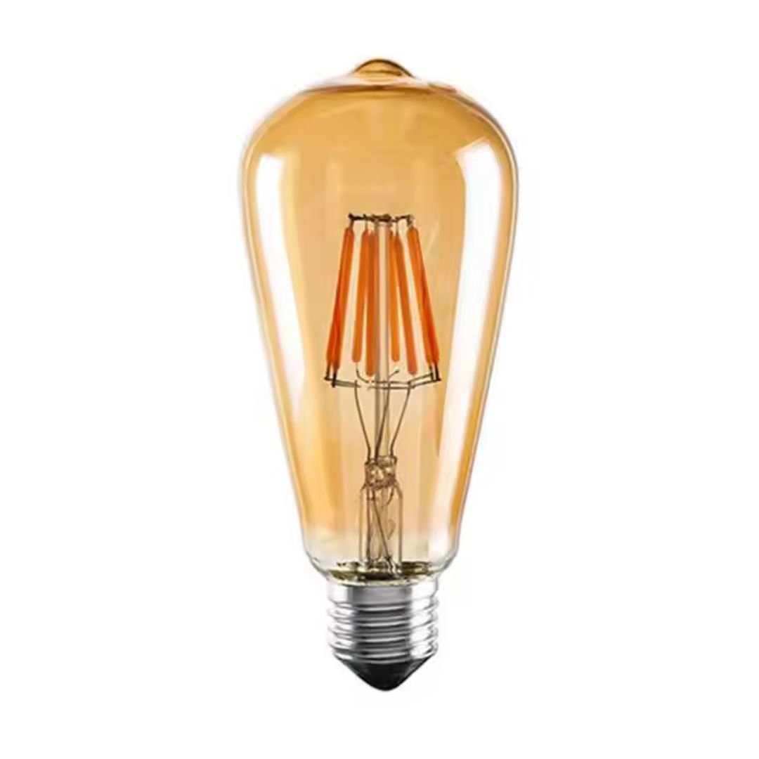 Ampolletas LED Decorativa 4W – Ámbar / Estilo Vintage / Rosca E27 - Disponible en Dreamy Home!
