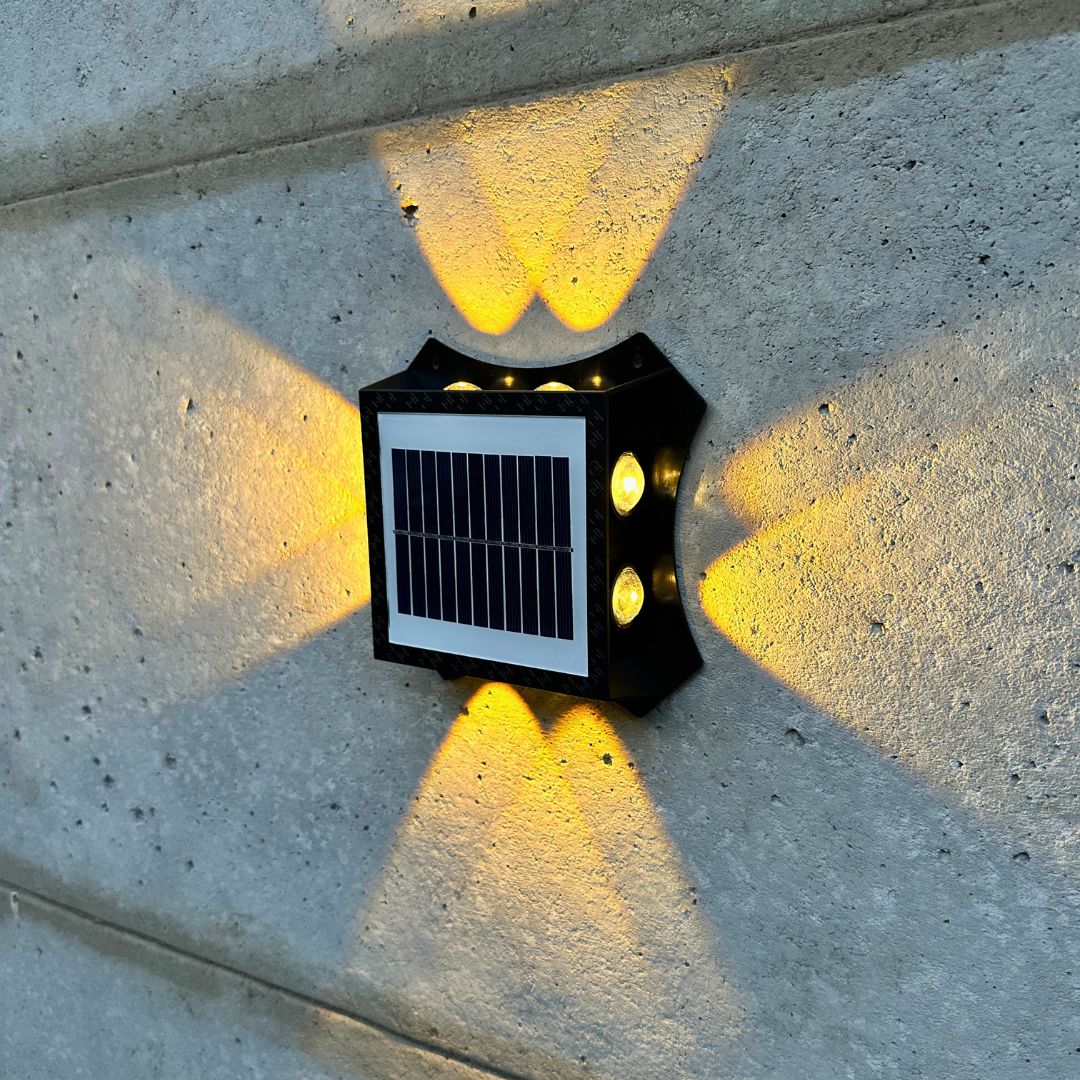 Apliqué 360 Solar Premium - 8 Luces / Luz Cálida / IP65 - Iluminación - Disponible en Dreamy Home!