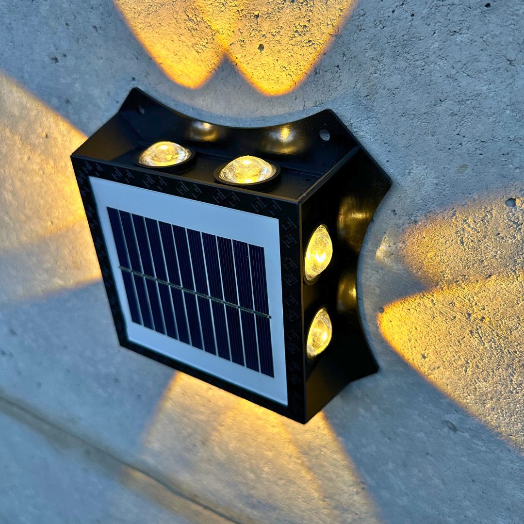 Apliqué 360 Solar Premium - 8 Luces / Luz Cálida / IP65 - Iluminación - Disponible en Dreamy Home!
