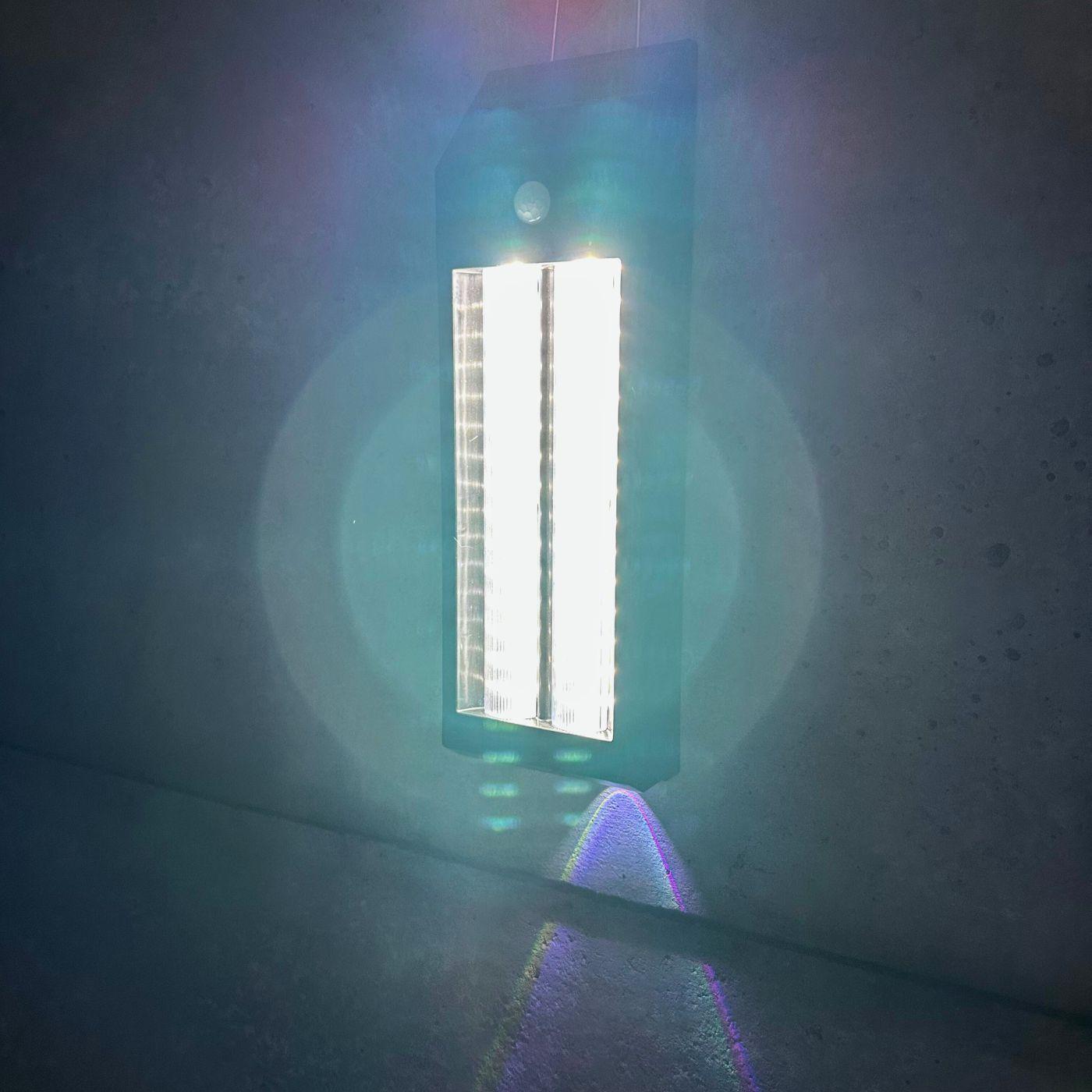 Apliqué Solar Max - Sensor / Luz Blanca - Cálida / RGB Decorativo - Disponible en Dreamy Home!