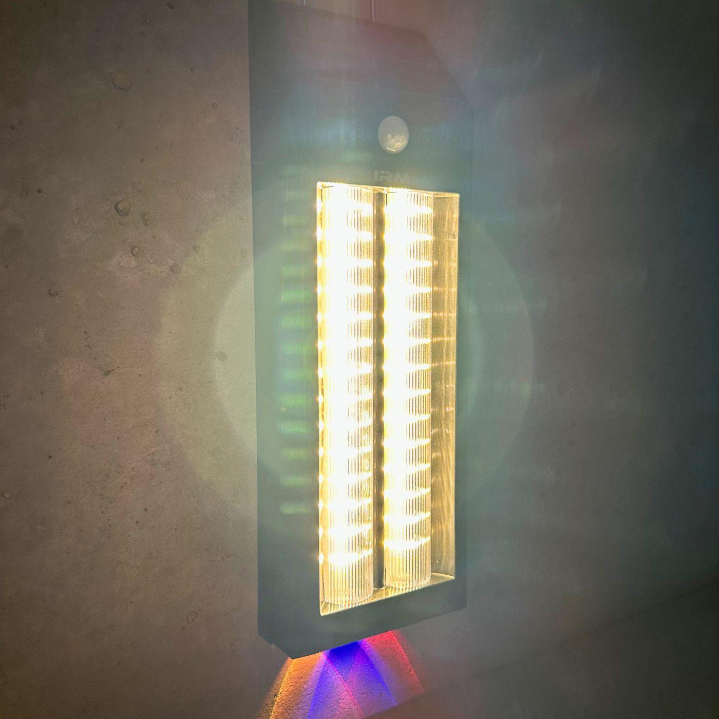 Apliqué Solar Max - Sensor / Luz Blanca - Cálida / RGB Decorativo - Disponible en Dreamy Home!