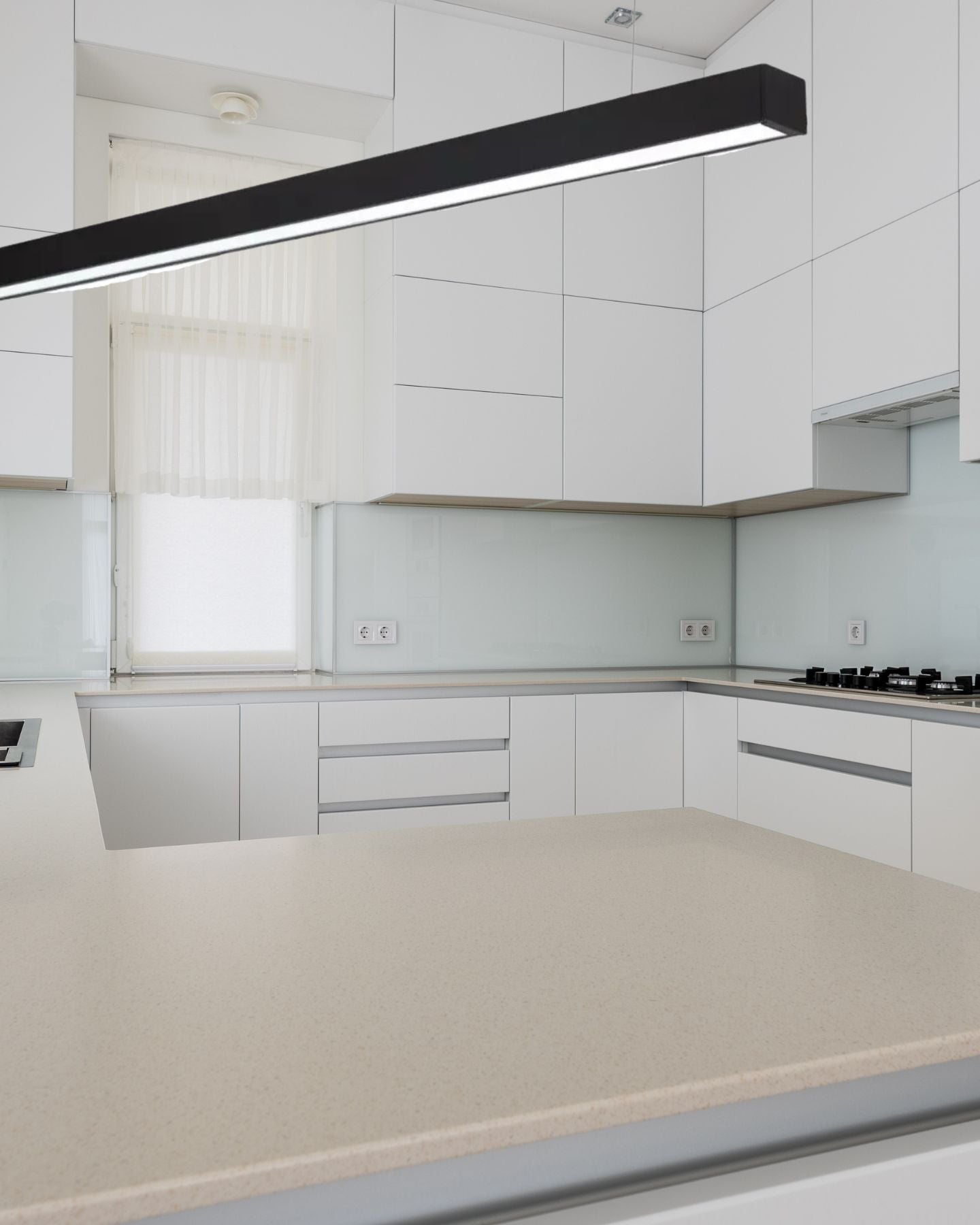 Barra LED 1,2 m Negra – Luz Blanca / Aluminio - Casa y jardín - Disponible en Dreamy Home!