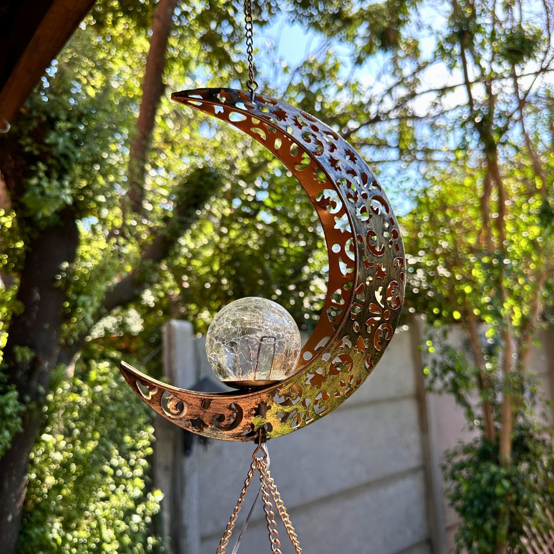 Colgante de Viento Solar - Luz Cálida / Metal / IP44 - Disponible en Dreamy Home!