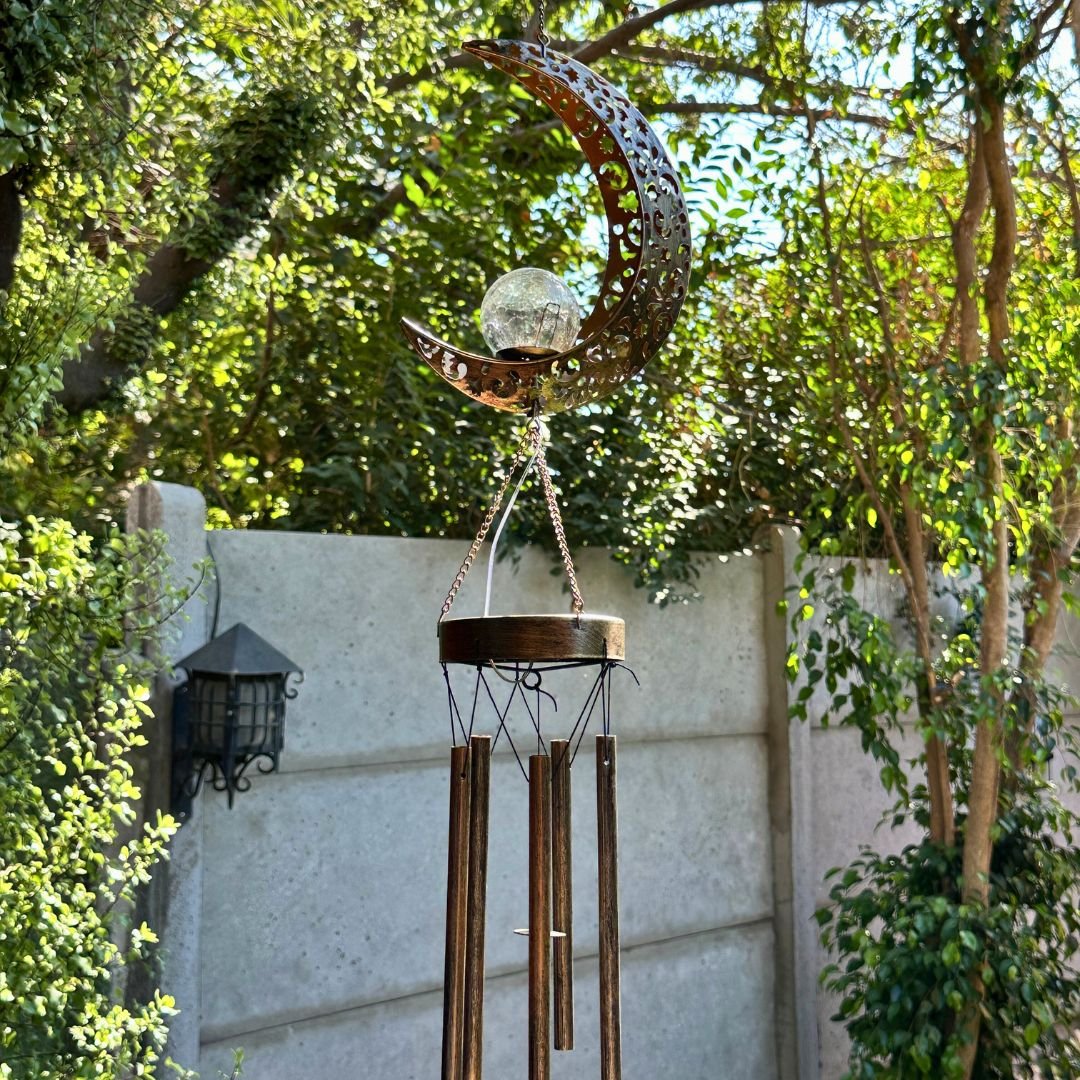 Colgante de Viento Solar - Luz Cálida / Metal / IP44 - Disponible en Dreamy Home!