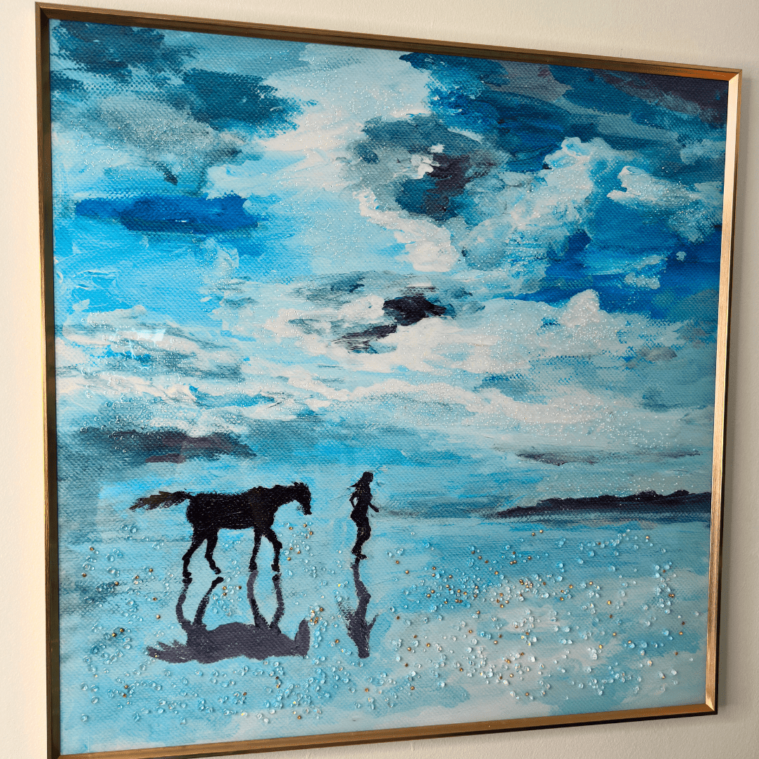 Cuadro Aurora - Resina Epóxica / Relieve - 82 x 82 cm - Decoración - Disponible en Dreamy Home!