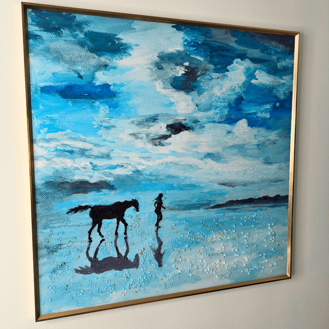 Cuadro Aurora - Resina Epóxica / Relieve - 82 x 82 cm - Decoración - Disponible en Dreamy Home!