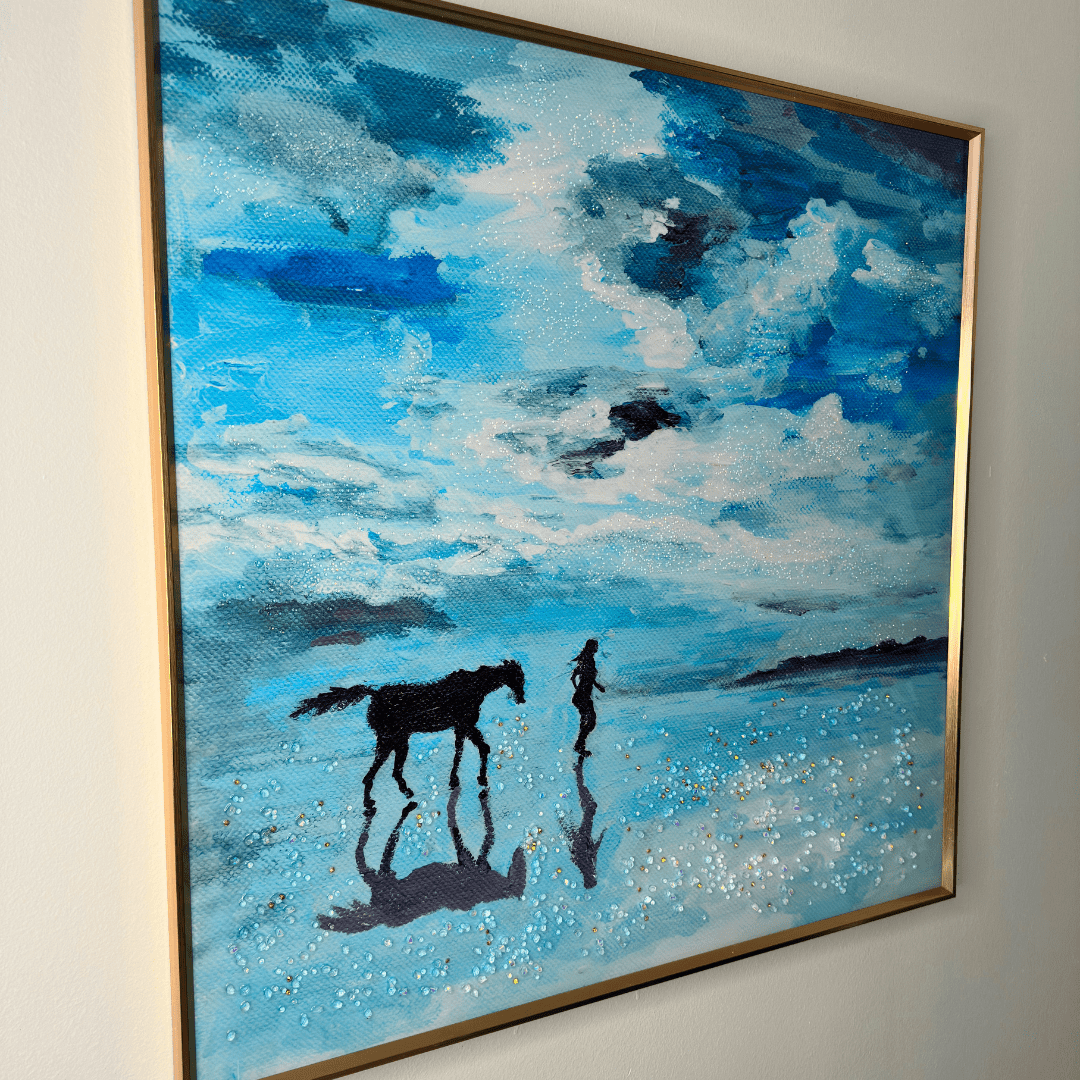 Cuadro Aurora - Resina Epóxica / Relieve - 82 x 82 cm - Decoración - Disponible en Dreamy Home!