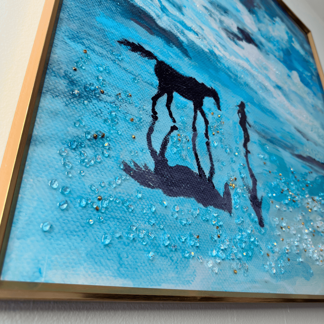 Cuadro Aurora - Resina Epóxica / Relieve - 82 x 82 cm - Decoración - Disponible en Dreamy Home!