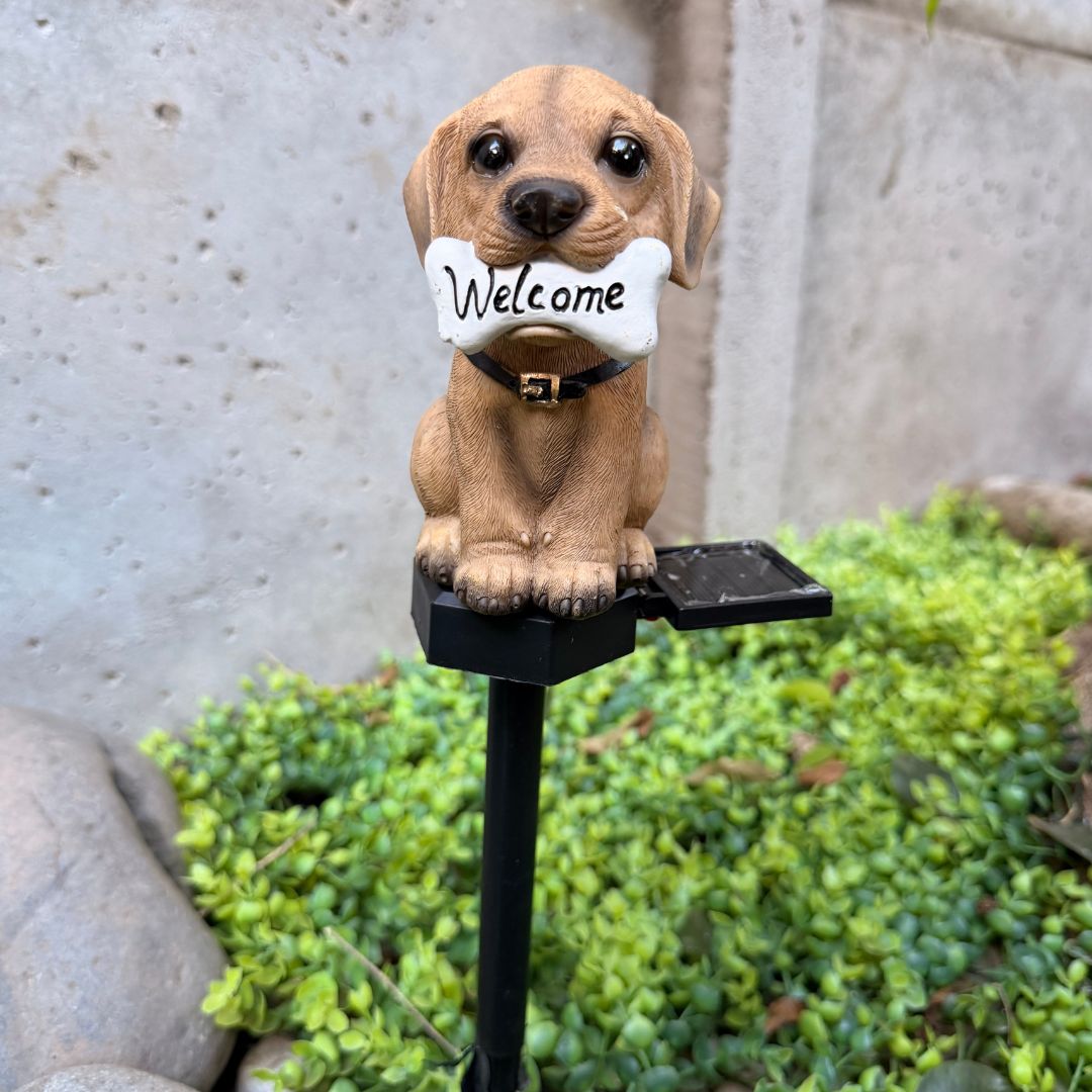 Estaca de Perro Solar - Luz Cálida / IP65 - Disponible en Dreamy Home!