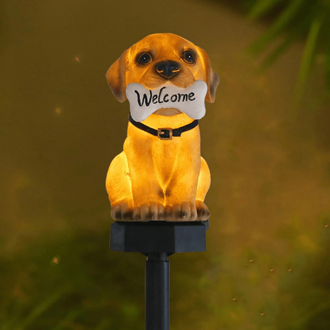 Estaca de Perro Solar - Luz Cálida / IP65 - Disponible en Dreamy Home!