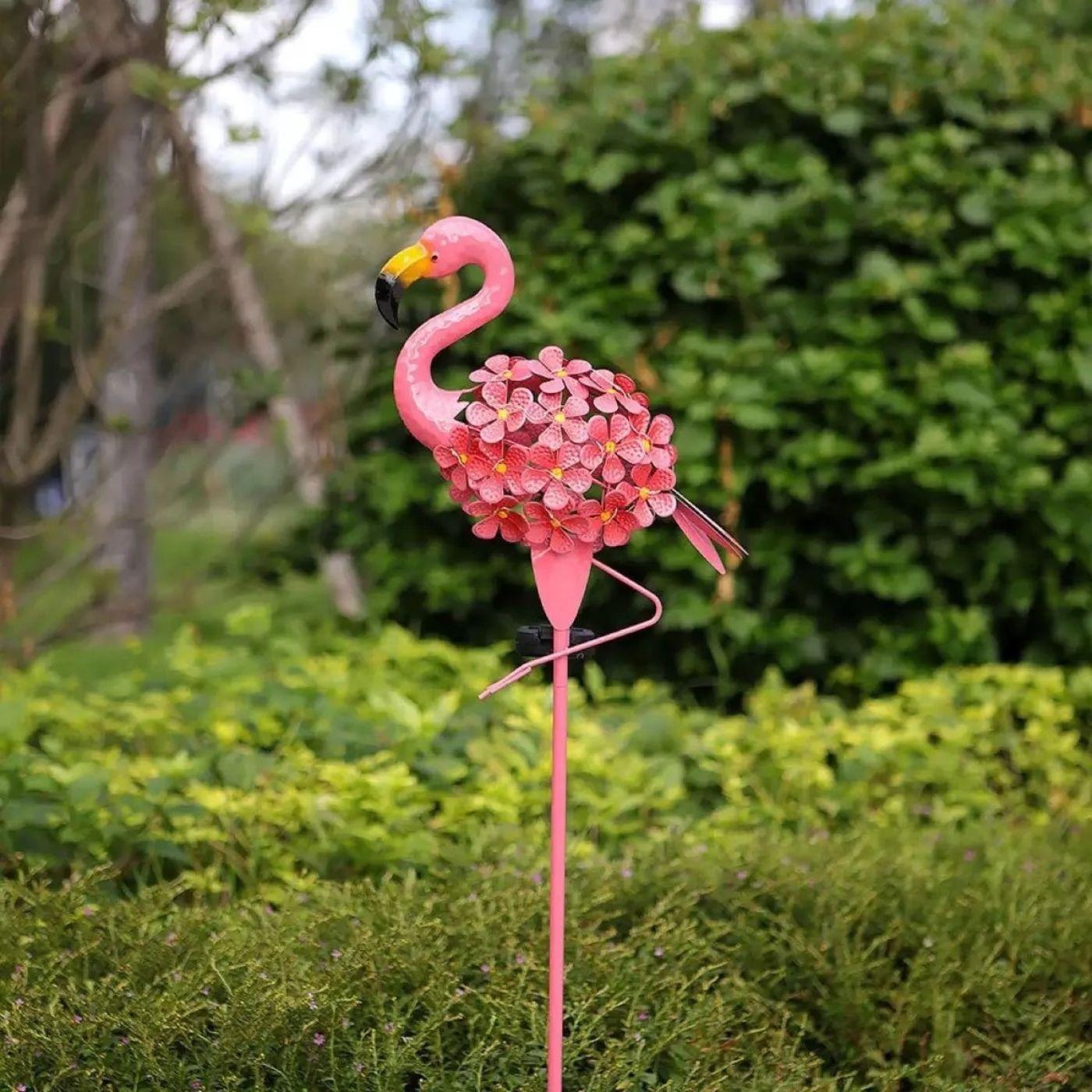 Flamenco Solar Relieve - Luz Cálida / IP65 - Disponible en Dreamy Home!