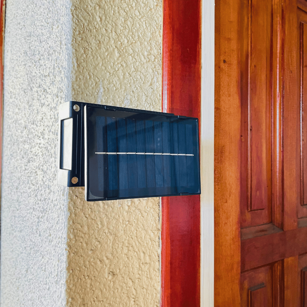 Apliqué Moderno Solar - 6W IP65 Luz Cálida - Iluminación - Disponible en Dreamy Home!