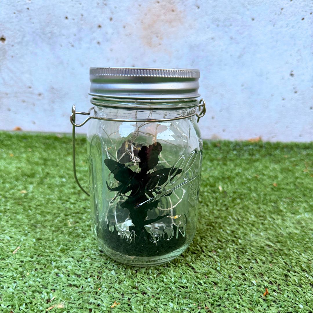 Frasco Hada Solar - Luz Cálida / IP65 / Vidrio - Disponible en Dreamy Home!