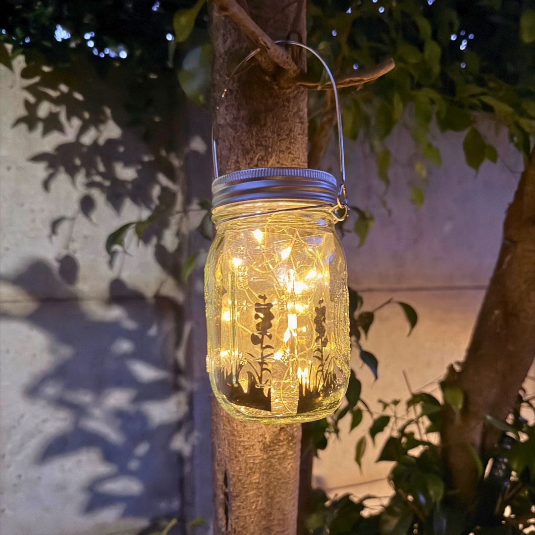 Frasco Hada Solar - Luz Cálida / IP65 / Vidrio - Disponible en Dreamy Home!