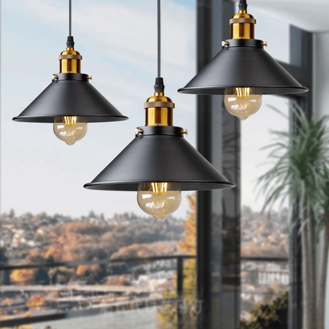 Lámpara Colgante Loft Paris - Metal / Incluye Ampolleta - Disponible en Dreamy Home!