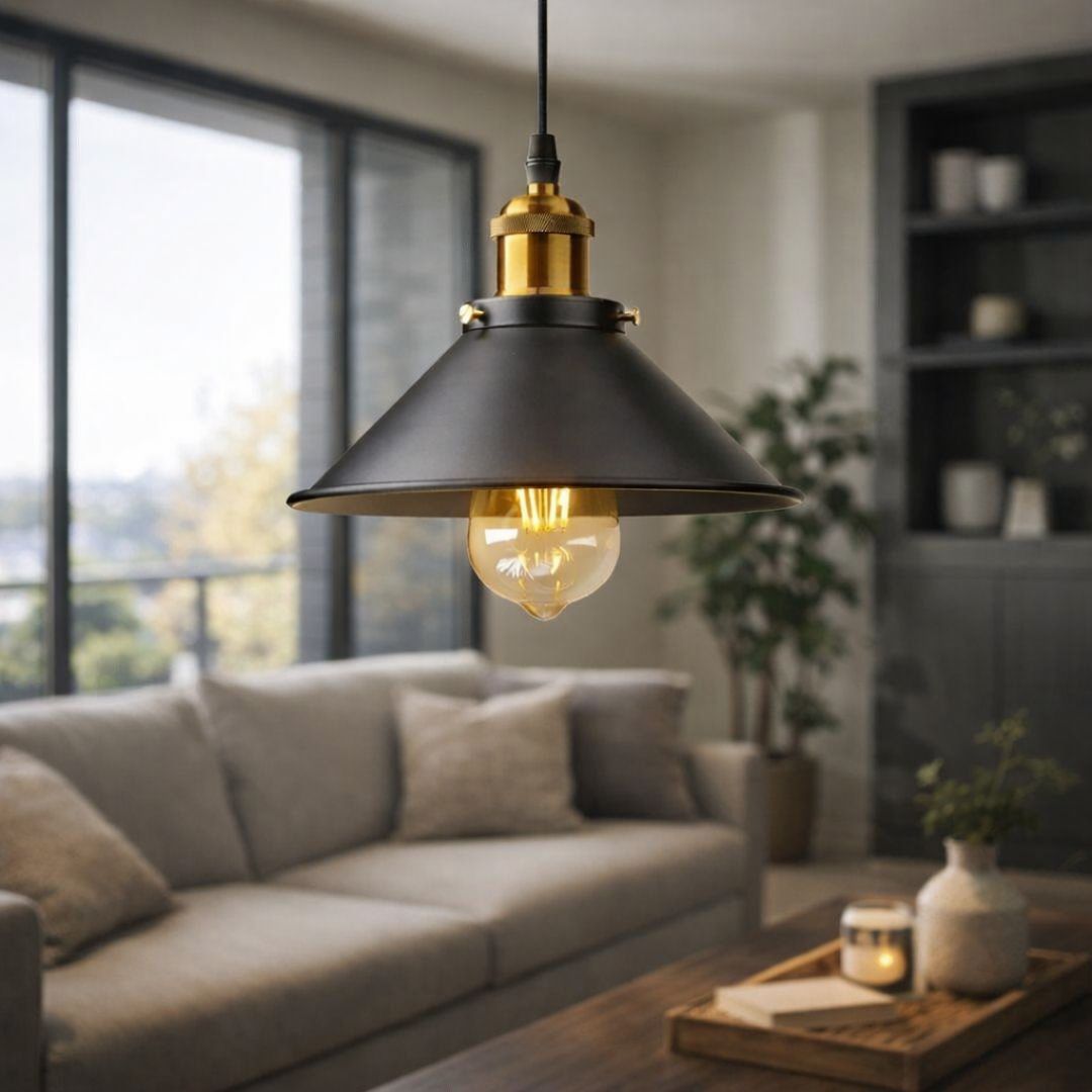 Lámpara Colgante Loft Paris - Metal / Incluye Ampolleta - Disponible en Dreamy Home!