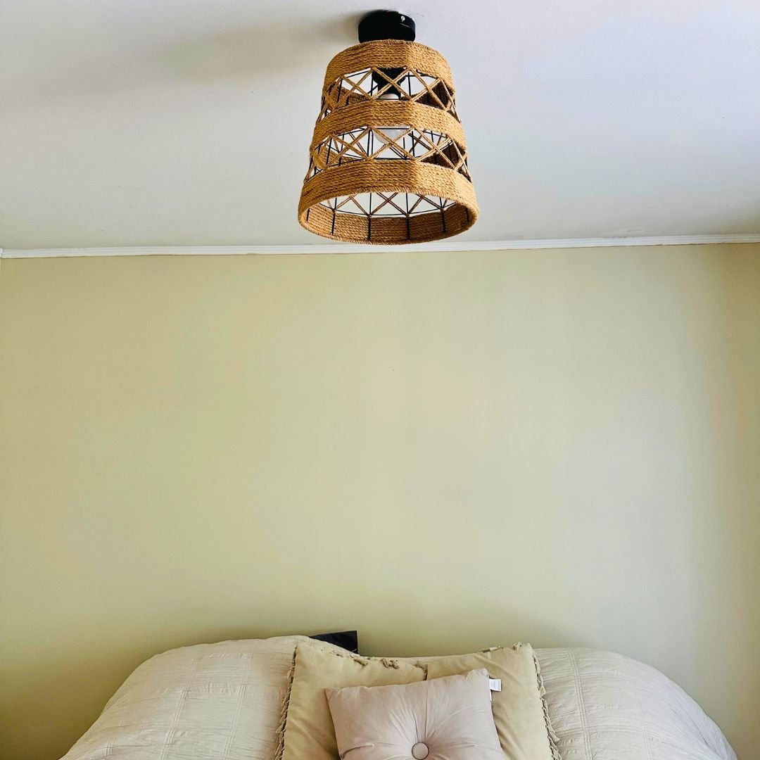 Lámpara de Cáñamo Valencia - Incluye Ampolleta - Disponible en Dreamy Home!