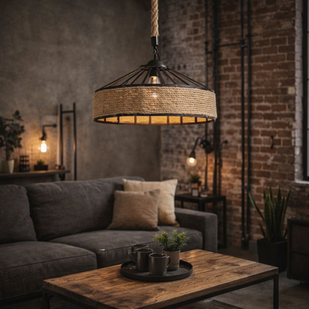 Lámpara de Cuerda Retro - 1 m de Altura / Incluye Ampolleta - Disponible en Dreamy Home!