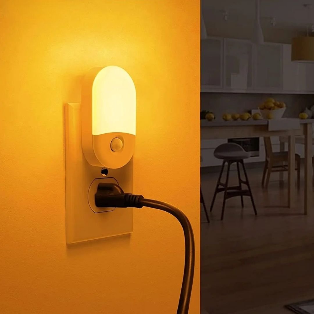 Lámpara de Enchufe Led con Sensor - 2 Un / Luz Cálida - Iluminación - Disponible en Dreamy Home!