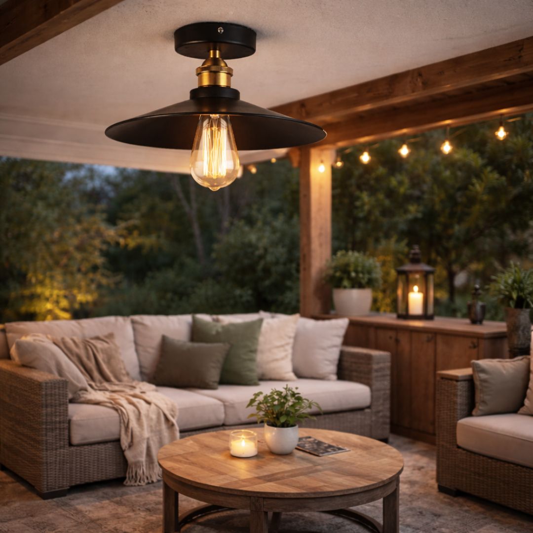 Lámpara Moderna de Techo - Metal / Incluye Ampolleta - Casa y jardín - Disponible en Dreamy Home!