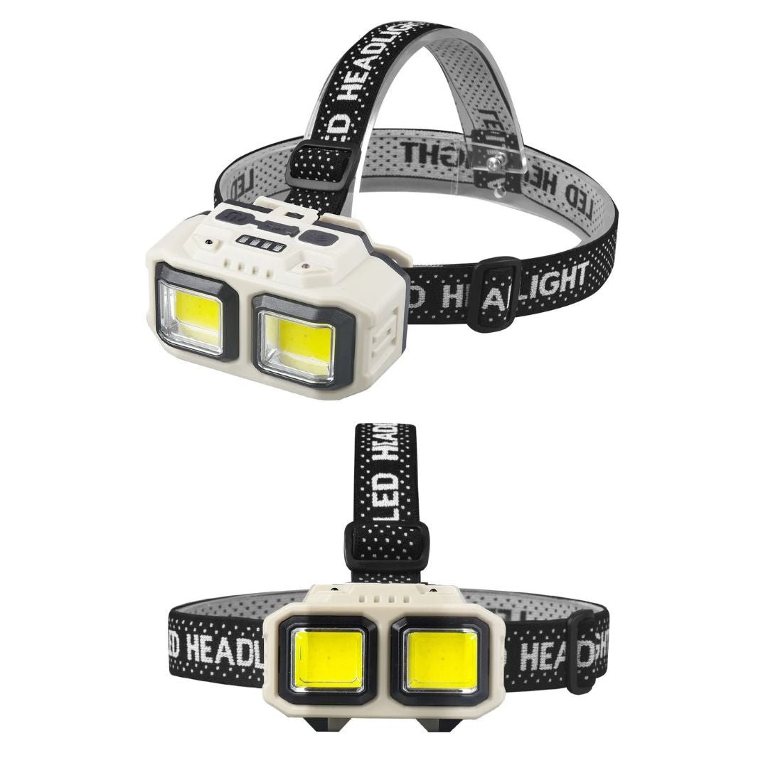 Linterna Cabeza Recargable – Sensor / IP65 / Luz Emergencia - Luces nocturnas e iluminación ambiente - Disponible en Dreamy Home!