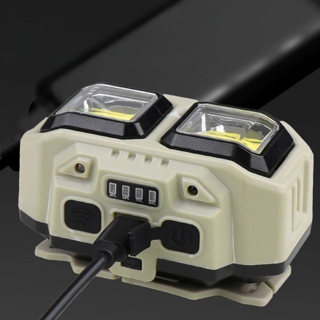 Linterna Cabeza Recargable – Sensor / IP65 / Luz Emergencia - Luces nocturnas e iluminación ambiente - Disponible en Dreamy Home!