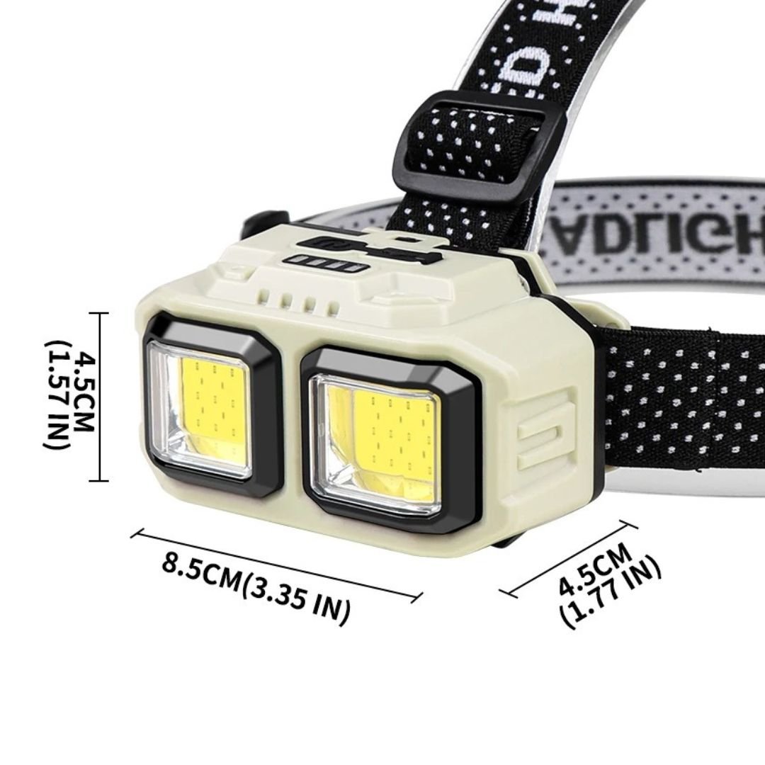 Linterna Cabeza Recargable – Sensor / IP65 / Luz Emergencia - Luces nocturnas e iluminación ambiente - Disponible en Dreamy Home!