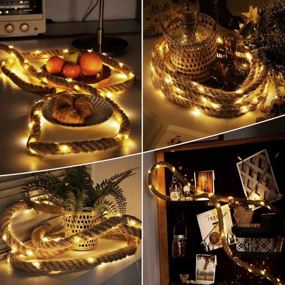 Luces Hada Cuerda - 10 m / Luz Cálida - Disponible en Dreamy Home!