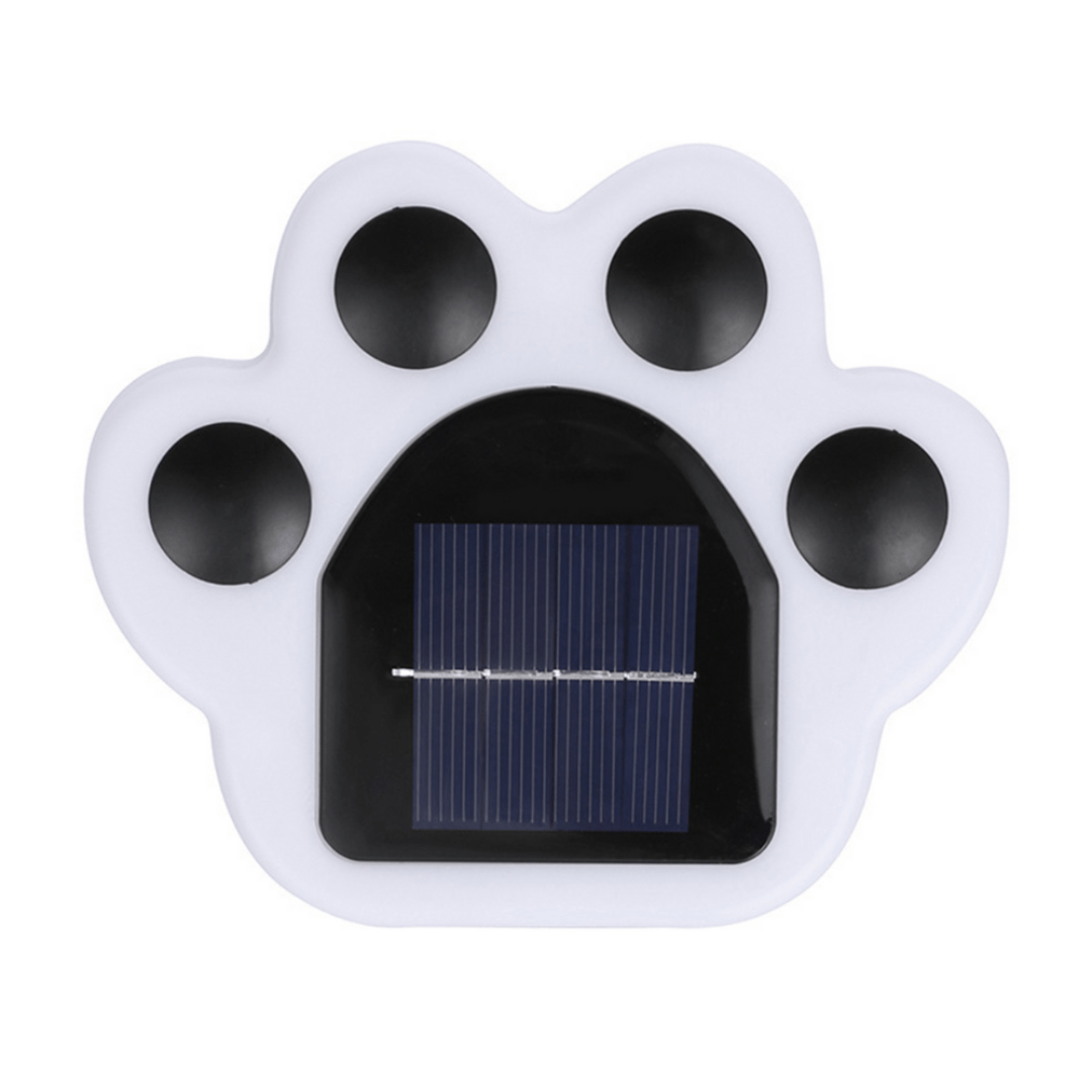 Set de 4 Patitas de Perro Solar - Luz Cálida / IP65 - Disponible en Dreamy Home!
