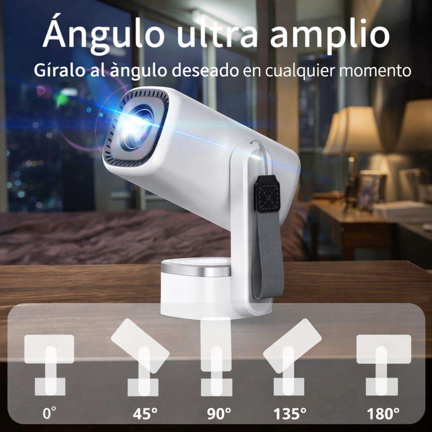 Proyector Smart Portátil 4K / Cine en Casa Todo - en - Uno - Disponible en Dreamy Home!