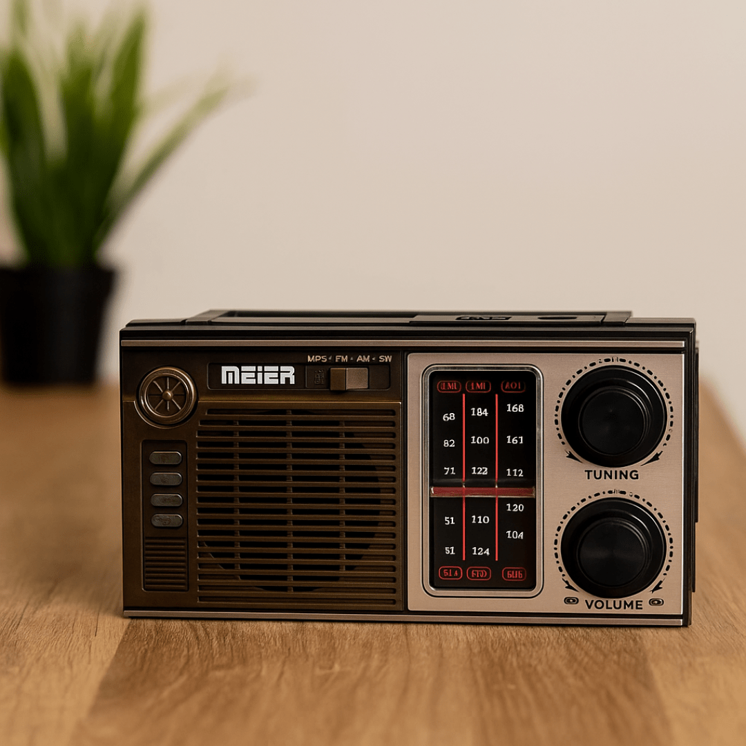 Radio con Panel Solar - FM / Bluetooth / Luz / Carga USB - Luces nocturnas e iluminación ambiente - Disponible en Dreamy Home