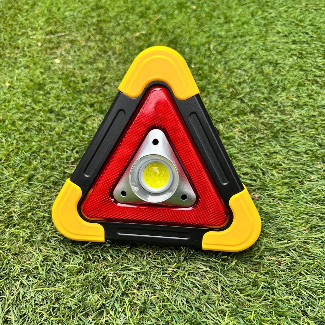 Triángulo LED Emergencia Solar - Luz Roja / Luz Blanca / USB - Luces nocturnas e iluminación ambiente - Disponible en Dreamy Home!