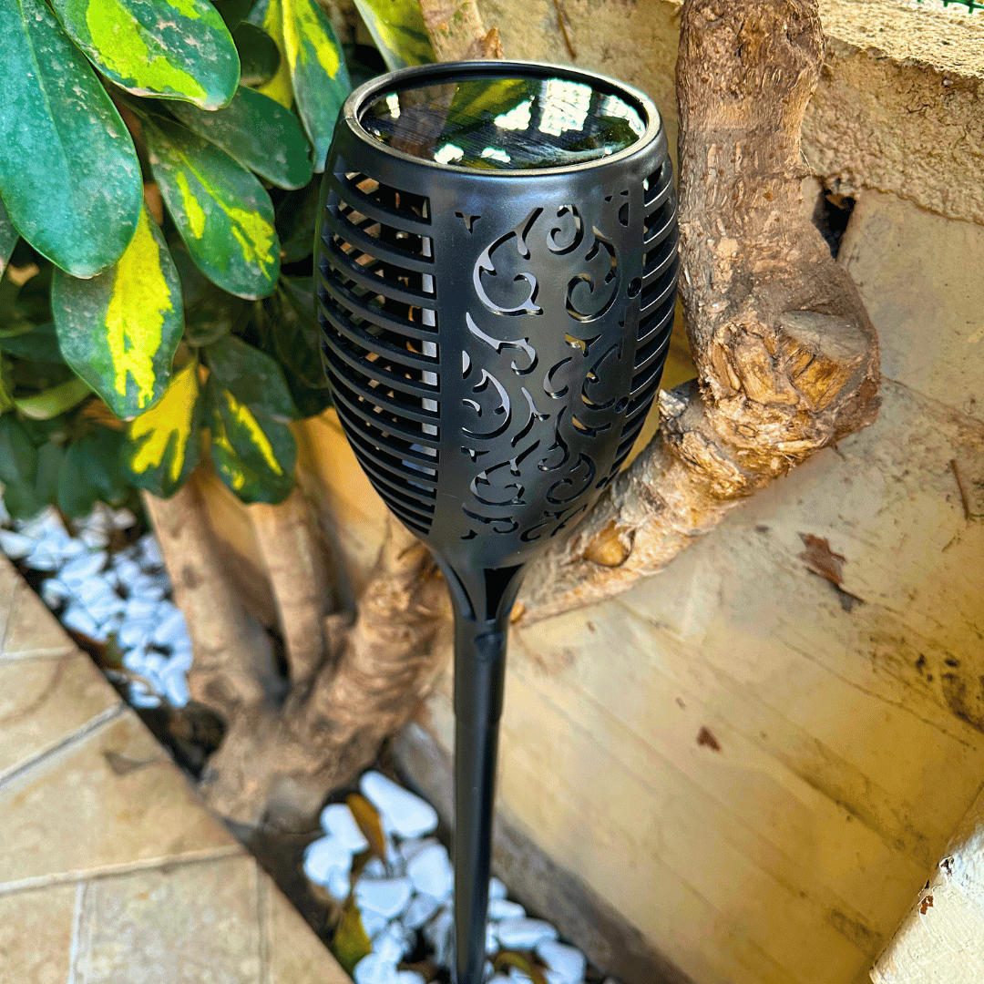 Estaca Antorcha Solar - Luz Cálida / IP65 - Decoración - Disponible en Dreamy Home!