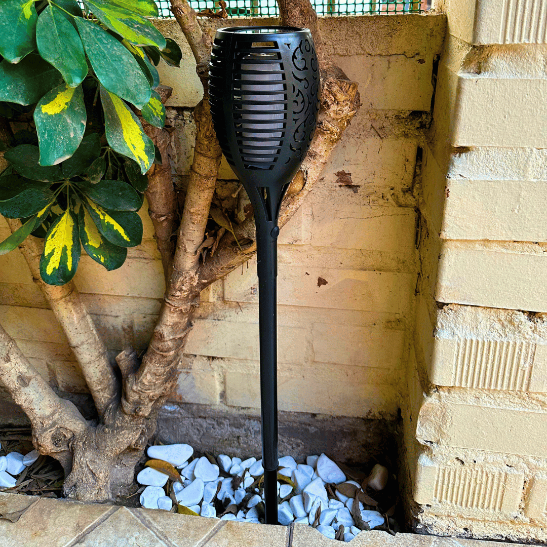 Estaca Antorcha Solar - Luz Cálida / IP65 - Decoración - Disponible en Dreamy Home!
