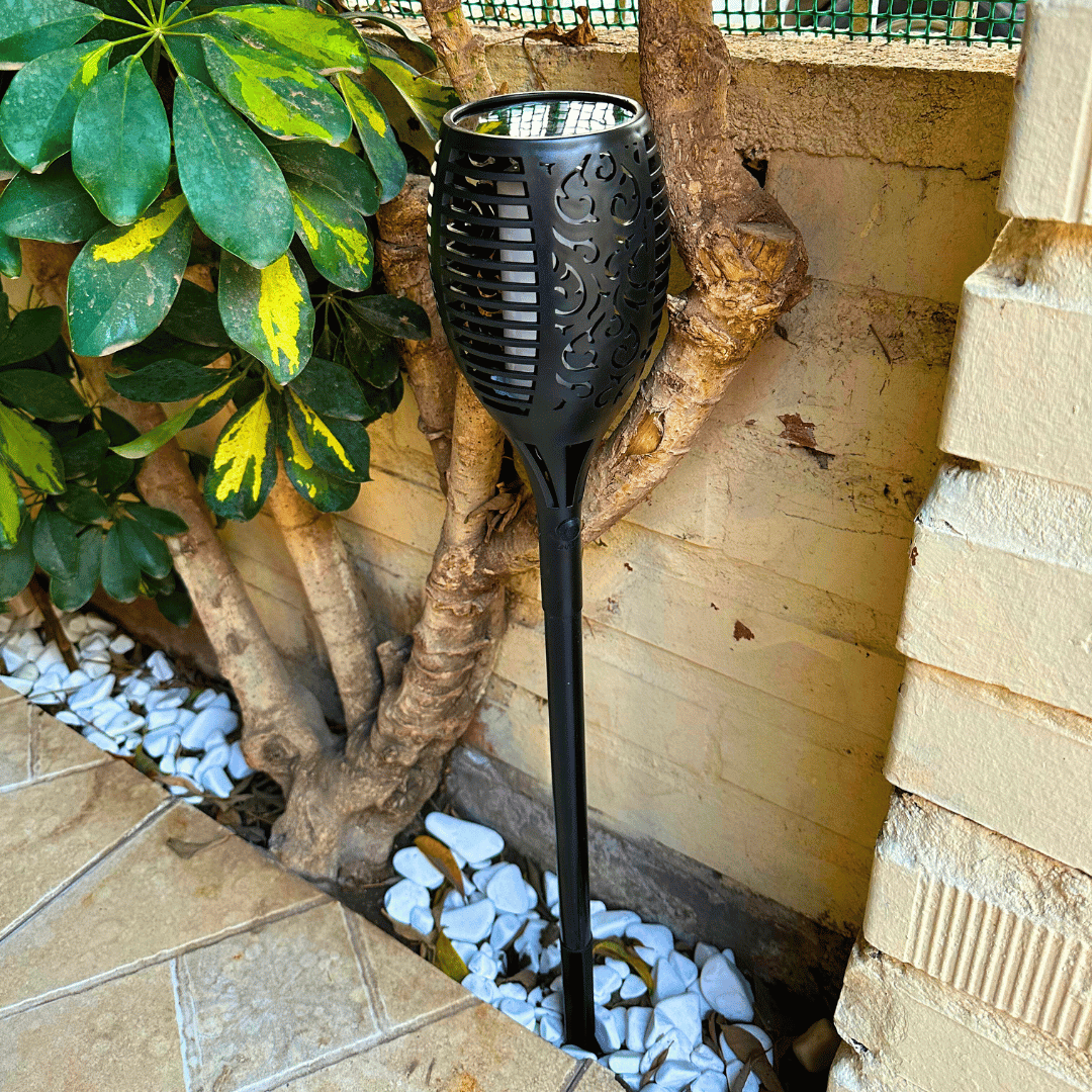 Estaca Antorcha Solar - Luz Cálida / IP65 - Decoración - Disponible en Dreamy Home!