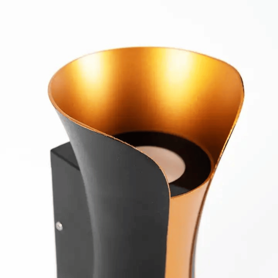 Apliqué Curvo Bidireccional Eléctrico - Luz Cálida / Metal / IP44 - Disponible en Dreamy Home!