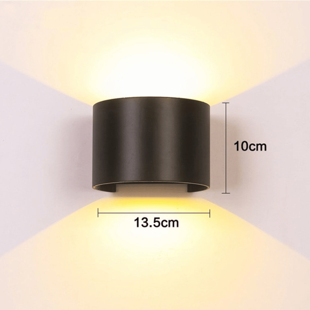 Apliqué Redondo Luz Ajustable - Cálido / Metal / IP44 - Disponible en Dreamy Home!