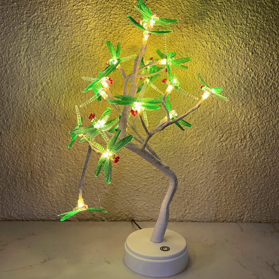 Árbol Led Diseños - USB o Pilas / Luz Cálida / 45 x 30 cm - Disponible en Dreamy Home!