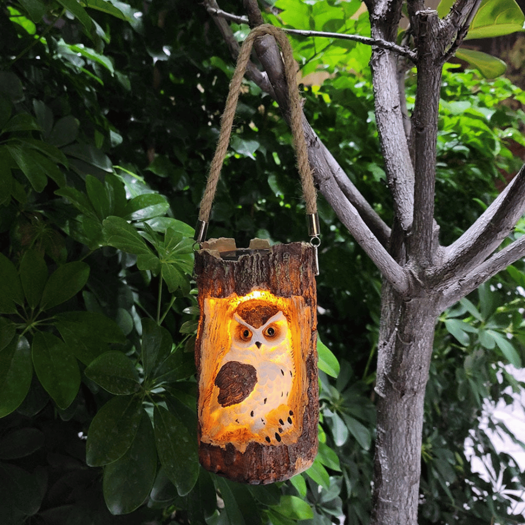 Colgante de Búho Solar - Luz Cálida / IP65 - Disponible en Dreamy Home!