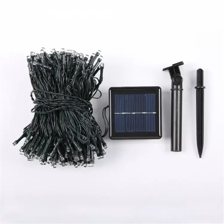Guirnalda de Luces Decorativa Solar - 12/20 m / Luz Fría / IP65 - Disponible en Dreamy Home!