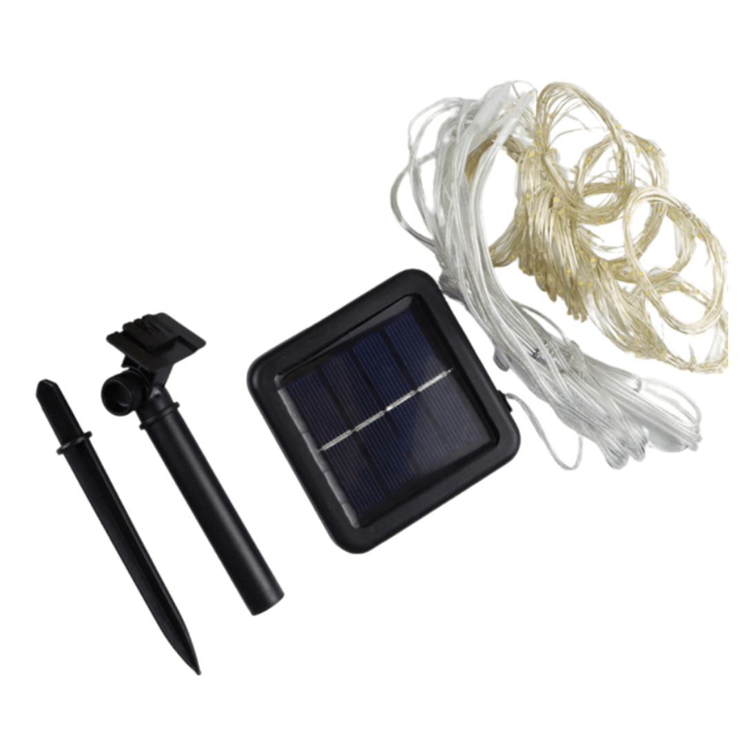 Cascada Hada Solar - 3x3 m / Luz Cálida o Fría / IP65 - Disponible en Dreamy Home!