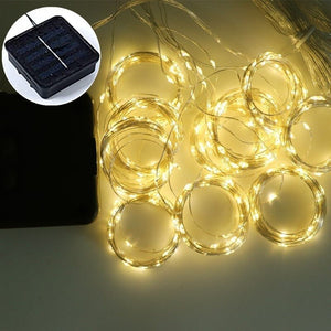 Cascada Hada Solar - 3x3 m / Luz Cálida o Fría / IP65 - Disponible en Dreamy Home!