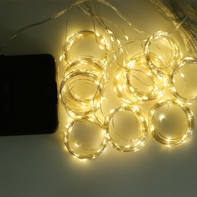 Cascada Hada Solar - 3x3 m / Luz Cálida o Fría / IP65 - Disponible en Dreamy Home!